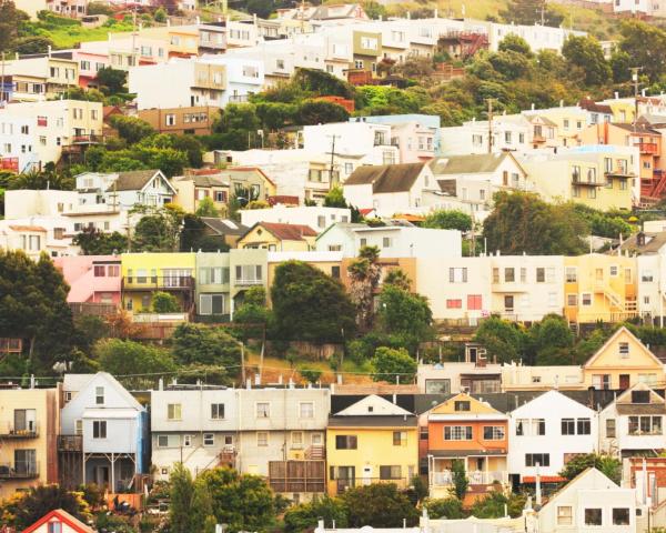 A beautiful view of Daly City.