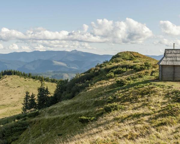 A beautiful view of Karpaty