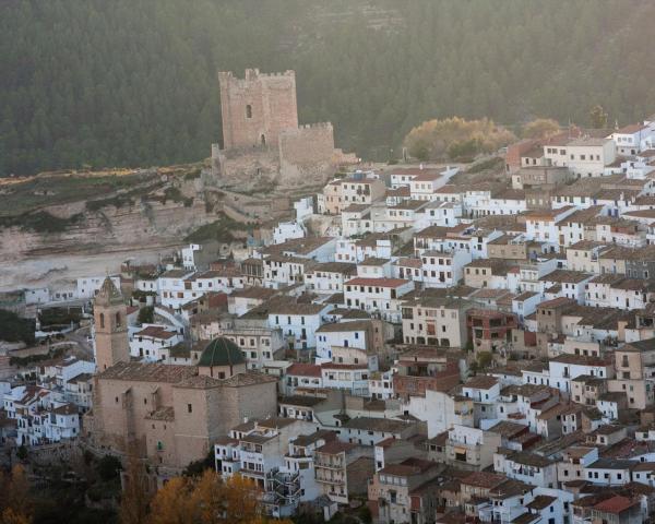 A beautiful view of Alcala de Jucar.