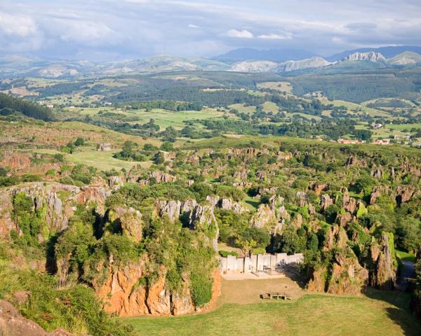 A beautiful view of Cabarceno.