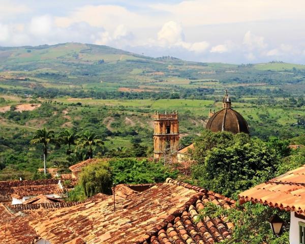 A beautiful view of Barichara.