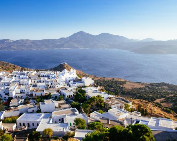 A beautiful view of Milos.