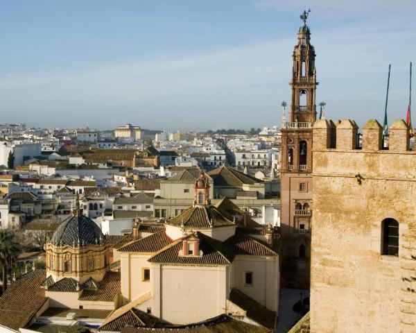 Ein schöner Blick auf Carmona