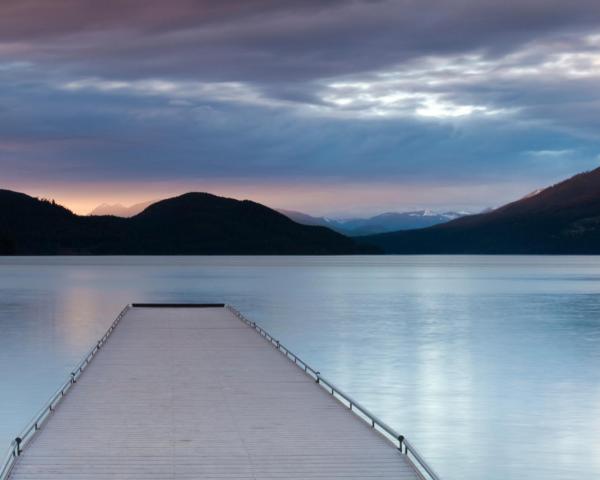 Una bonita vista de Whitefish