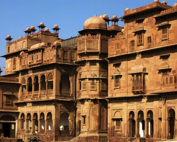 Una bonita vista de Bikaner