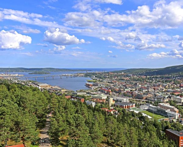 A beautiful view of Sundsvall