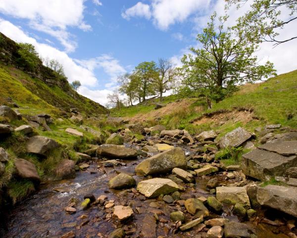 A beautiful view of Haworth.