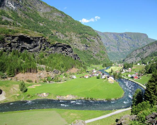 A beautiful view of Flaam.
