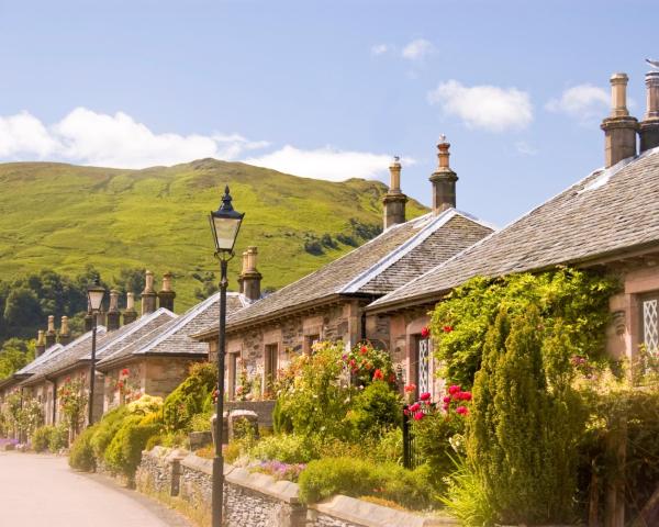 A beautiful view of Luss