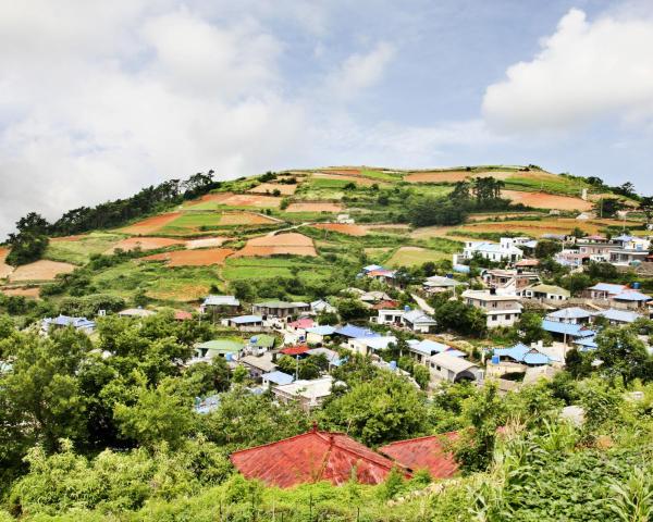 Permandangan indah di Namhae