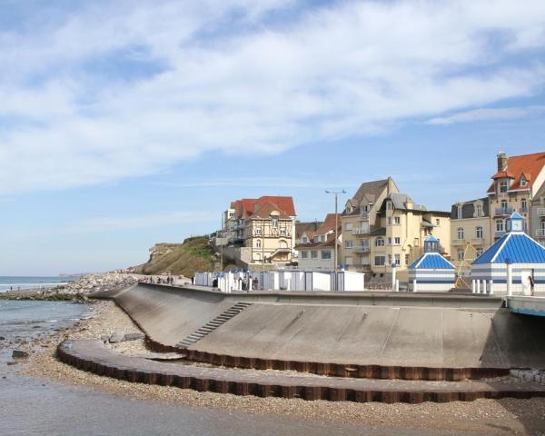 Krásný pohled na město Wimereux