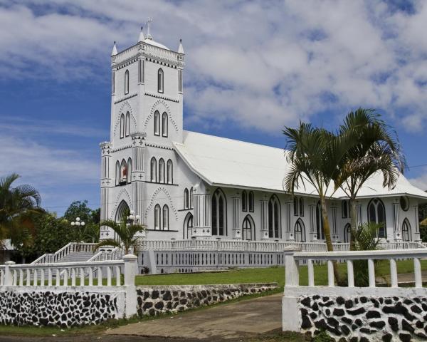 A beautiful view of Apia.