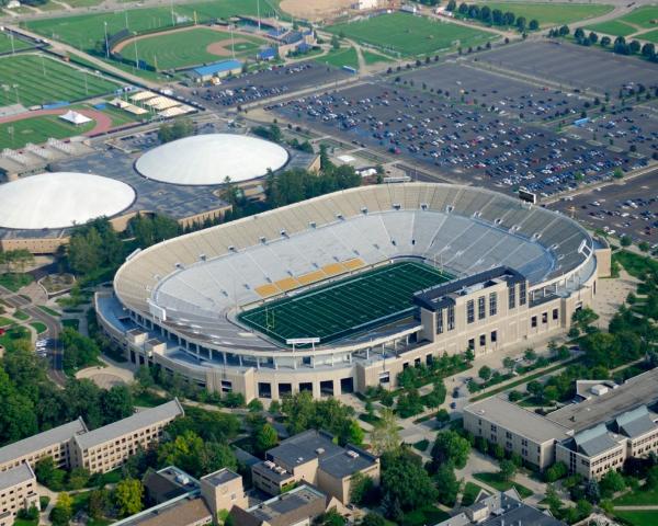 Vista espectacular de South Bend