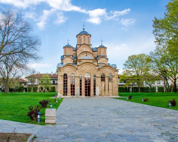 A beautiful view of Gracanica.