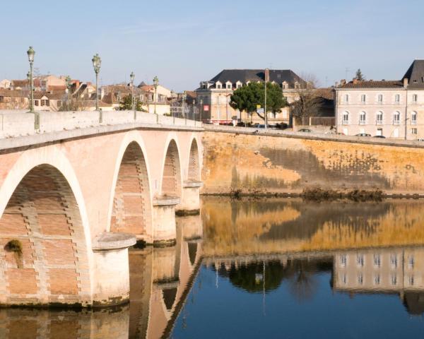 A beautiful view of Bergerac.