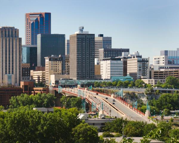 Una bellissima vista di Saint Paul