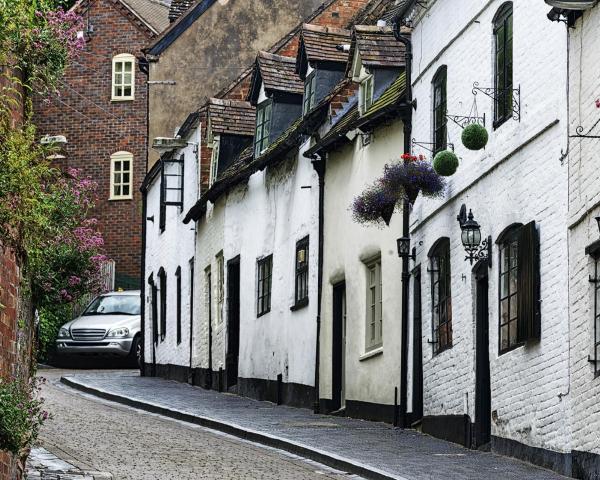 Ein schöner Blick auf Stourbridge