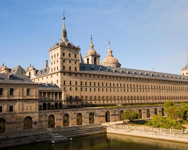 A beautiful view of El Escorial.