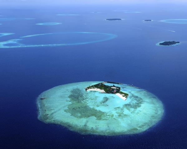 Una bellissima vista di Thulusdhoo