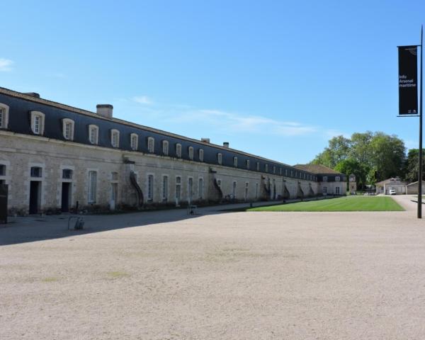 A beautiful view of Rochefort