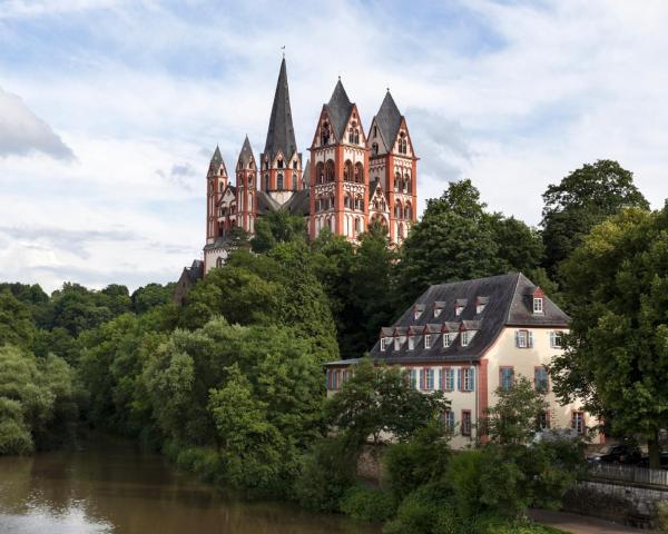 Ein schöner Blick auf Limburg