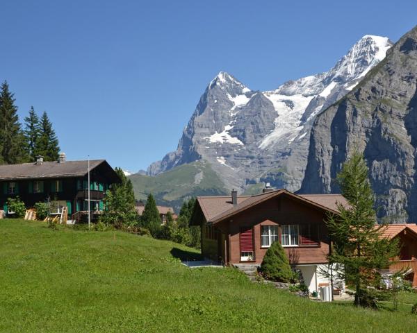 Magandang view ng Murren