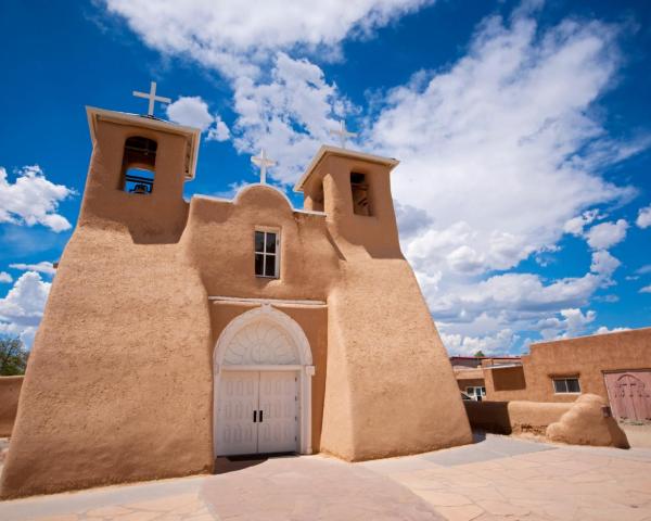 Čudovit pogled na mesto Taos