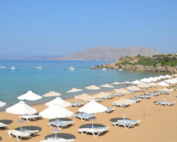 A beautiful view of Pefkos.