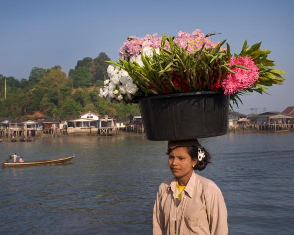 A beautiful view of Amphoe Muang Ranong