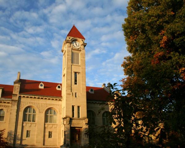 Vacker utsikt över Bloomington