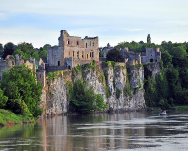 A beautiful view of Chepstow.