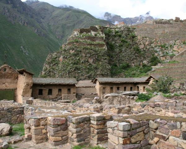 Una bonita vista de Ollantaytambo