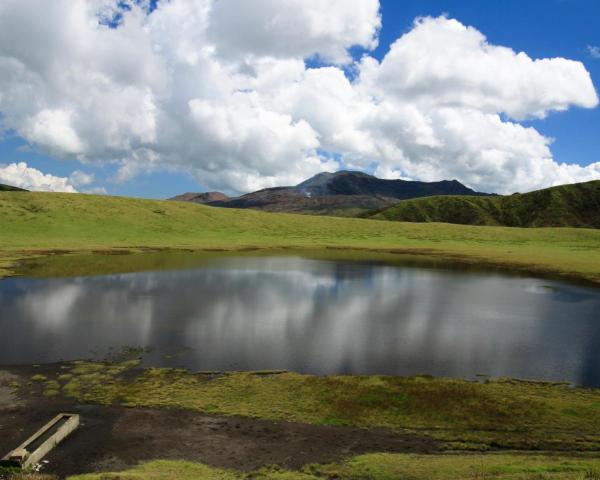 Una bella vista de Minami Aso