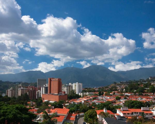 A beautiful view of Caracas.