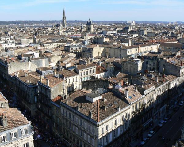 A beautiful view of Pessac