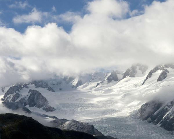 Vakker utsikt over Franz Josef