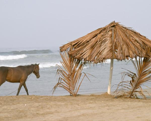 Permandangan indah di Playa Azul