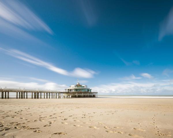 A beautiful view of Blankenberge.