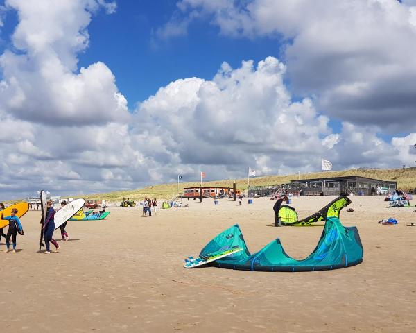 A beautiful view of Bergen aan Zee.