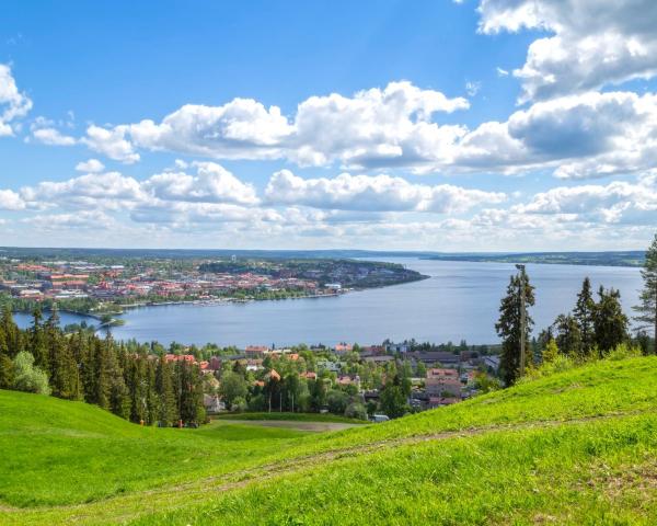 Una bella vista de Ostersund