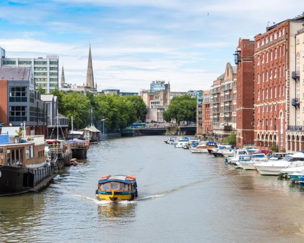 Una bella vista de Bristol