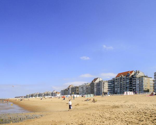 Prelep pogled na grad Knokke Heist