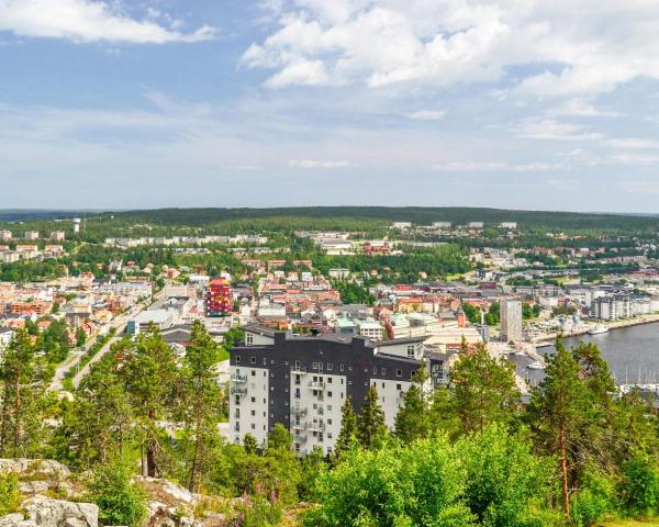 A beautiful view of Ornskoldsvik