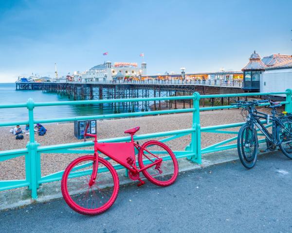 A beautiful view of Brighton.