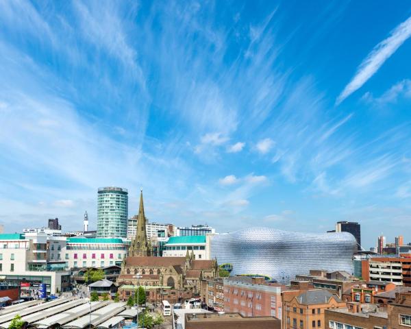 A beautiful view of Birmingham.