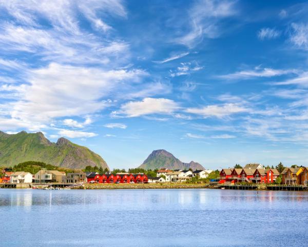 A beautiful view of Ballstad.