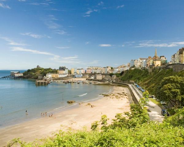 A beautiful view of Tenby.