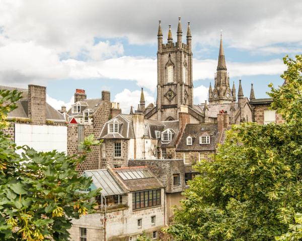 A beautiful view of Aberdeen.