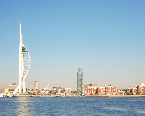 A beautiful view of Portsmouth