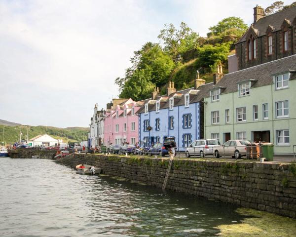 A beautiful view of Portree